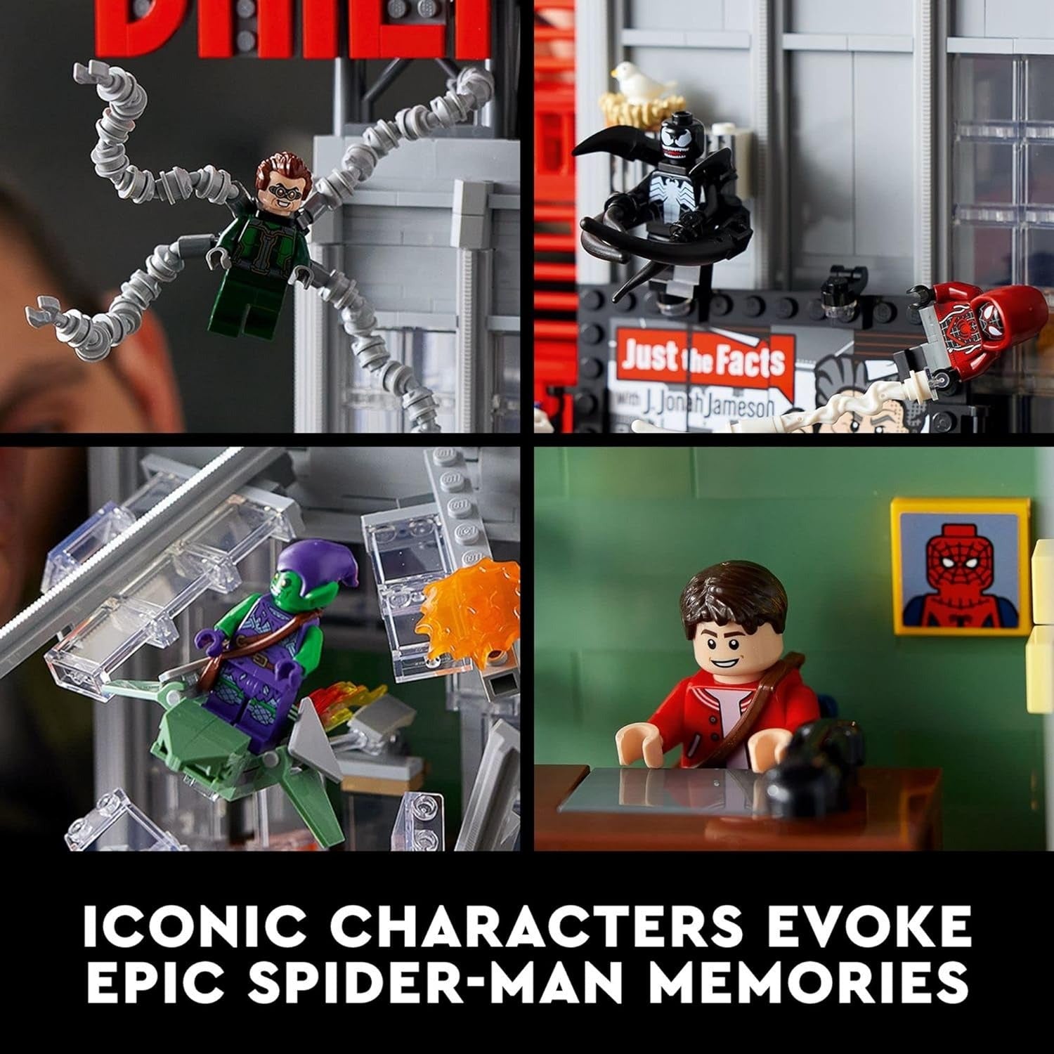 76178 LEGO® Marvel Spider-Man Daily Bugle; Kit de Construção (3772 peças)