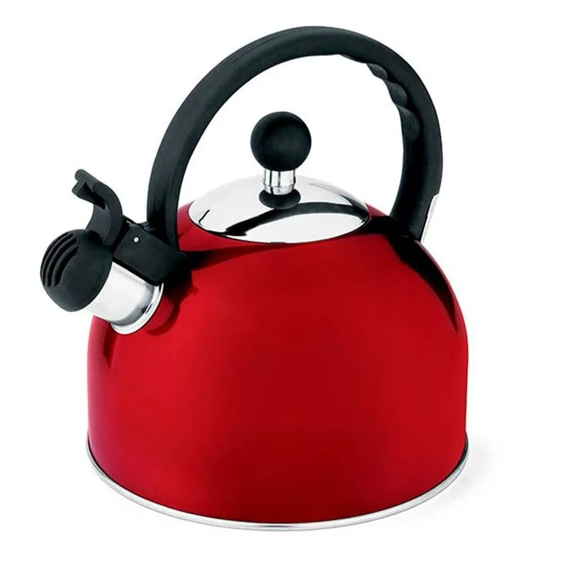 Chaleira de Inox 1,75L Com Apito - Hércules