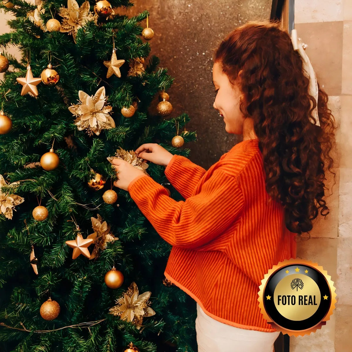 Árvore De Natal Pinheiro Canadense Luxo 2,70m 2000 Galhos Tradicional Verde Imperial Premium Grande Cheia