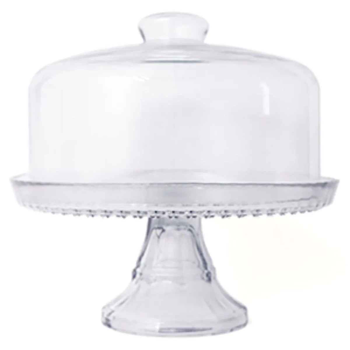 Conjunto Boleira de Vidro com Pé Sortida - Vitazza