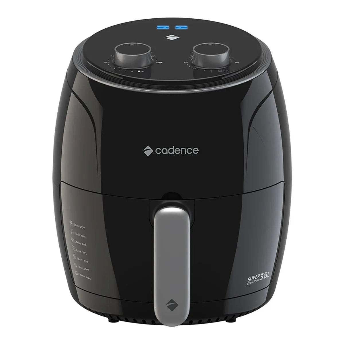 Fritadeira Elétrica Super Cook Fryer 3,8L 1300w 127v 220v Ref.FRT410127 - Cadence