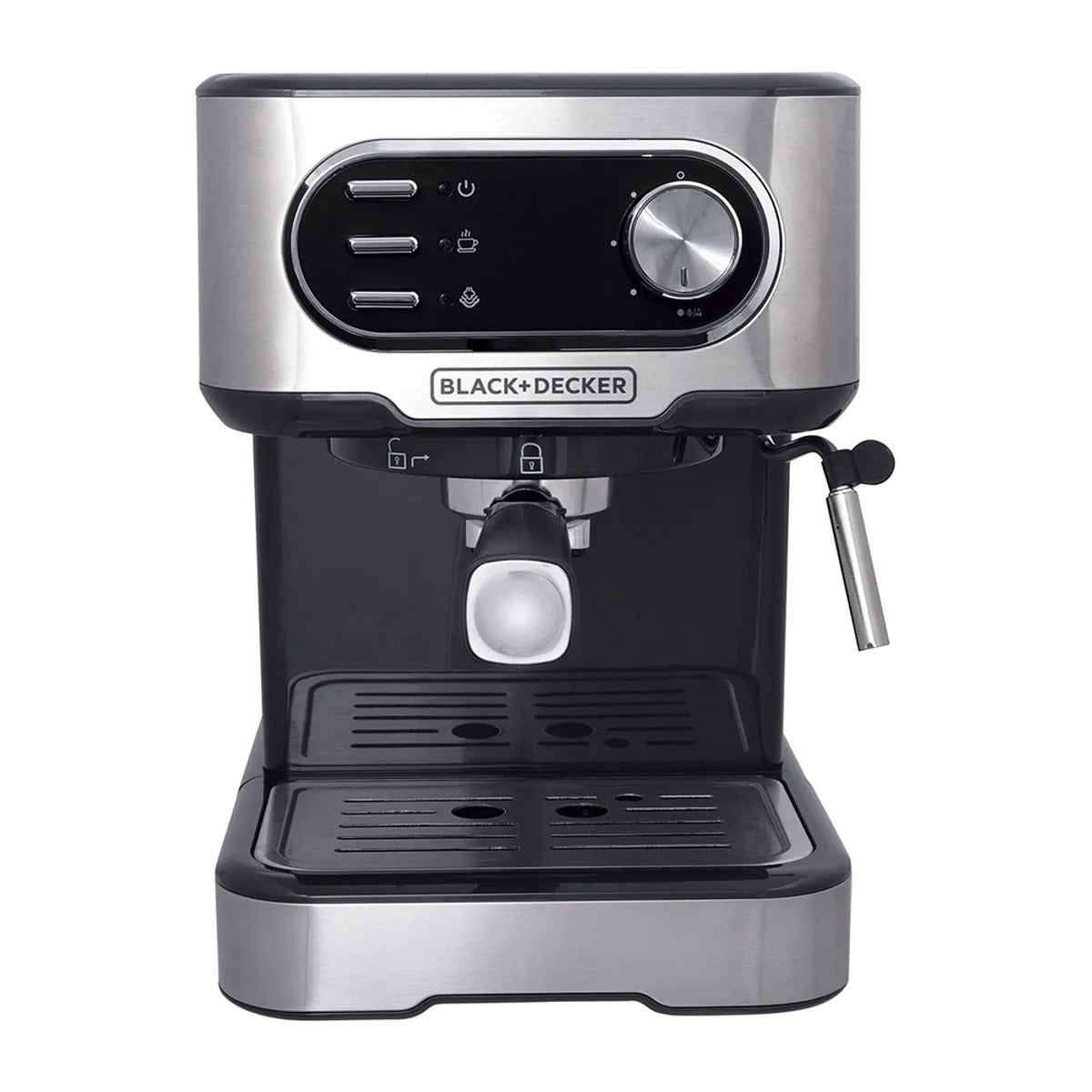 Cafeteira Elétrica Expresso 2 Xícaras 1,5L 1100w 127v 220v CE1100GBR - Black & Decker