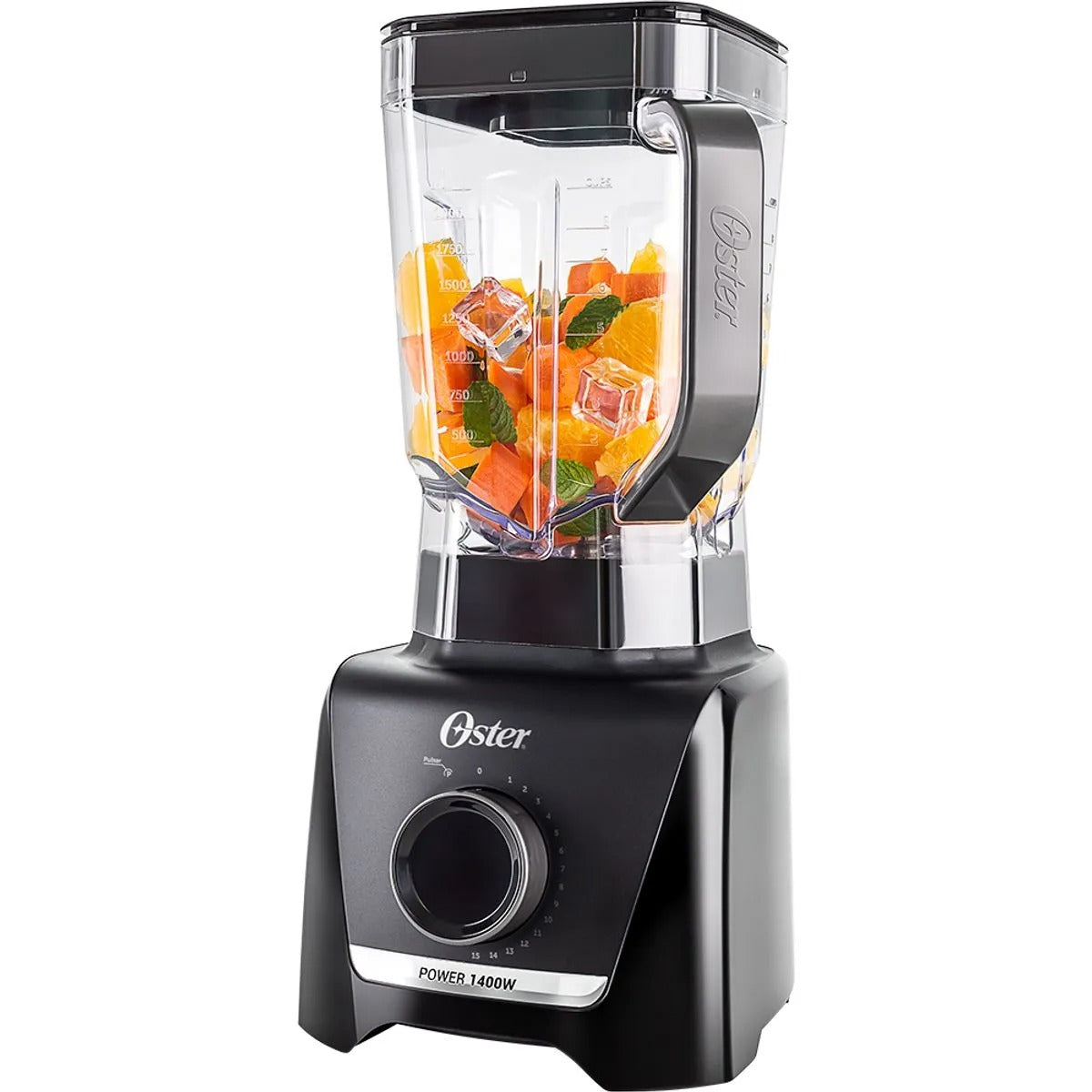 Liquidificador 1400 Full Preto 3,2 Litros 1400W 127V 220V - Oster