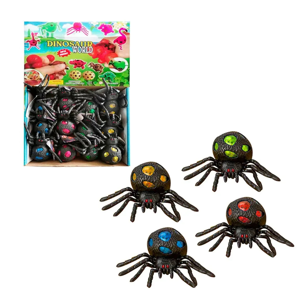 Aranha Sensorial Antiestresse Squishy Ball Sortido SM715 - Vipimport
