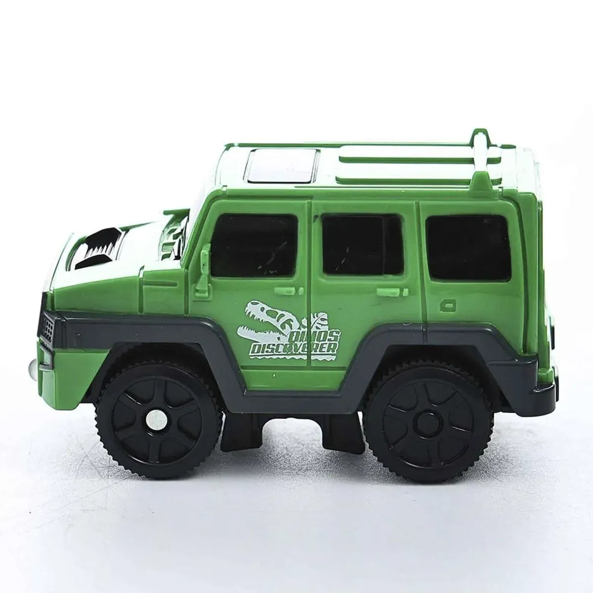 Pista Looping Dinossauro Plástico Verde 92 Peças - bee