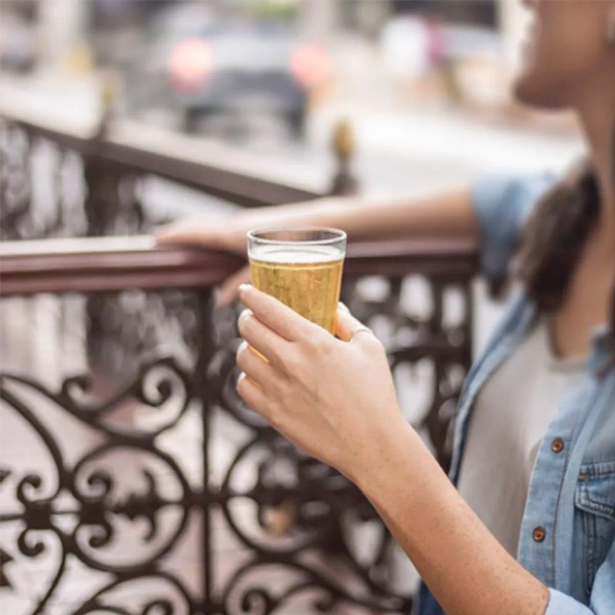 Caixa com 24 Copos Americano de vidro 190ml - Nadir