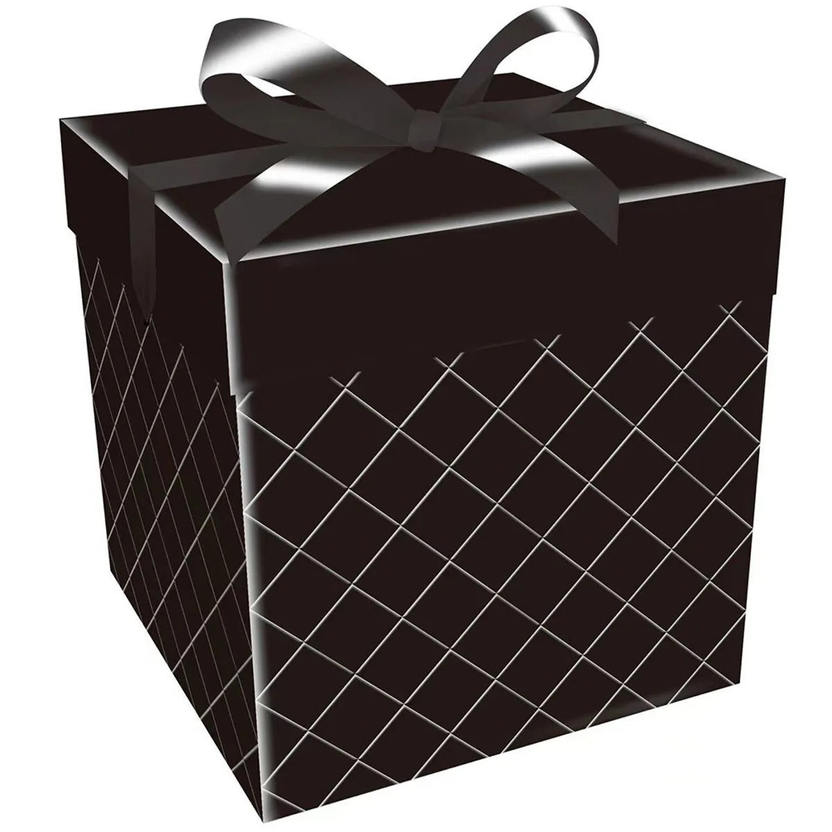 Caixa Presente Desmontável Cartonada Sortida 22x22cm LM2593 - honeyhome