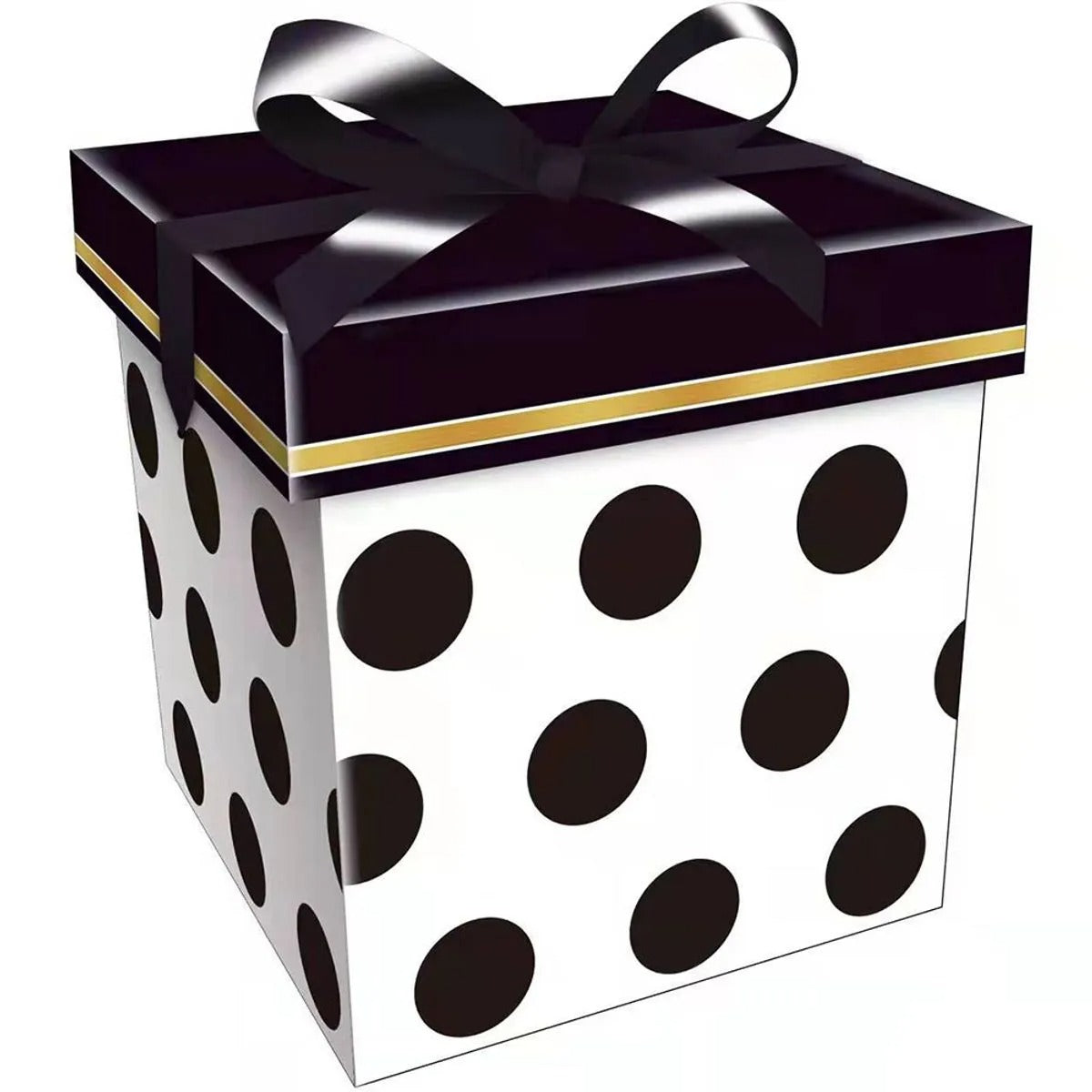 Caixa Presente Desmontável Cartonada Sortida 22x22cm LM2593 - honeyhome