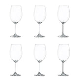 Jogo 06 Taças Cristal 580ml Vinho Bordeau Gastro - Ricaelle