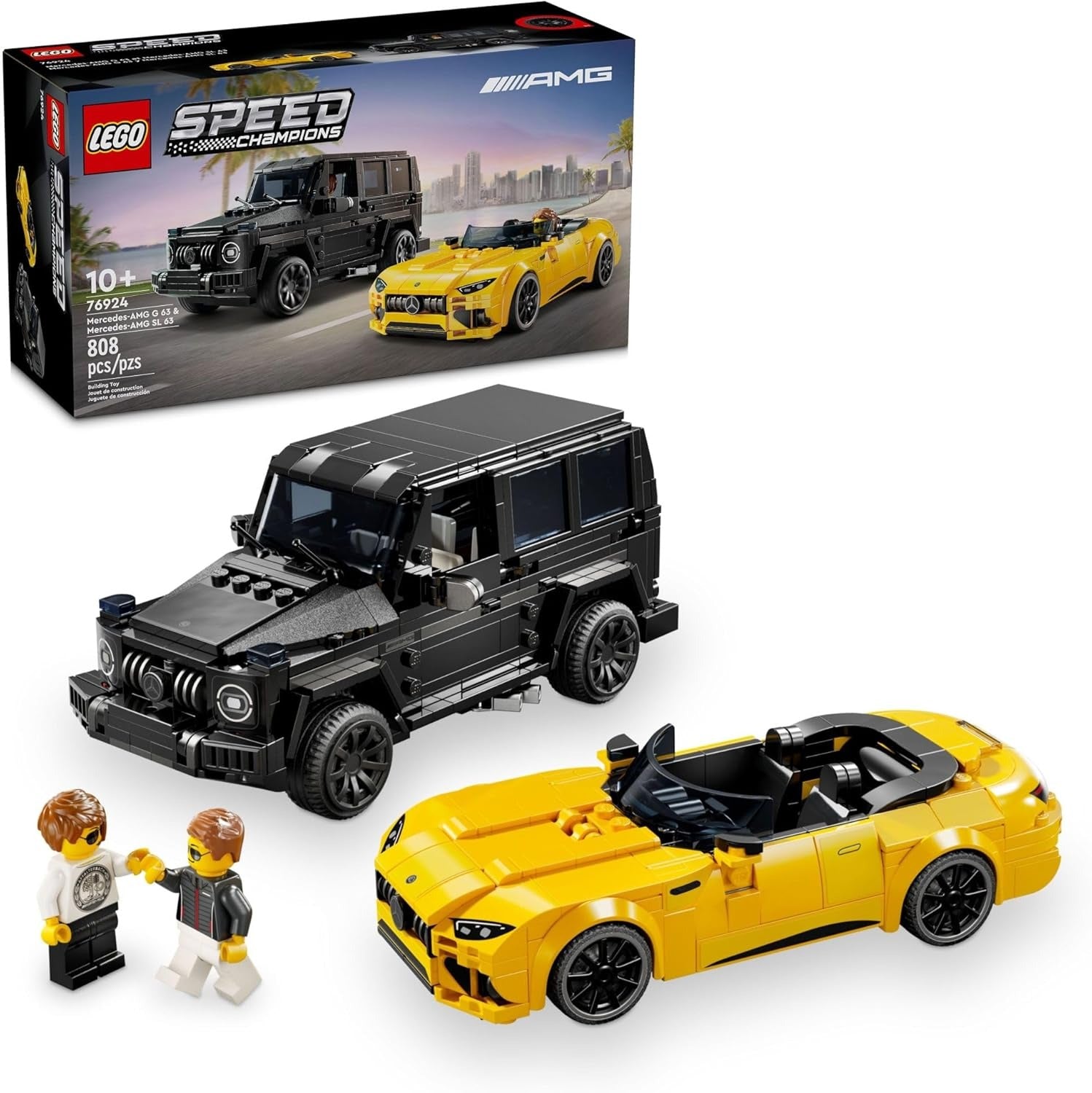 LEGO Speed Champions Mercedes-AMG G 63 e Mercedes-AMG SL 63 76924
