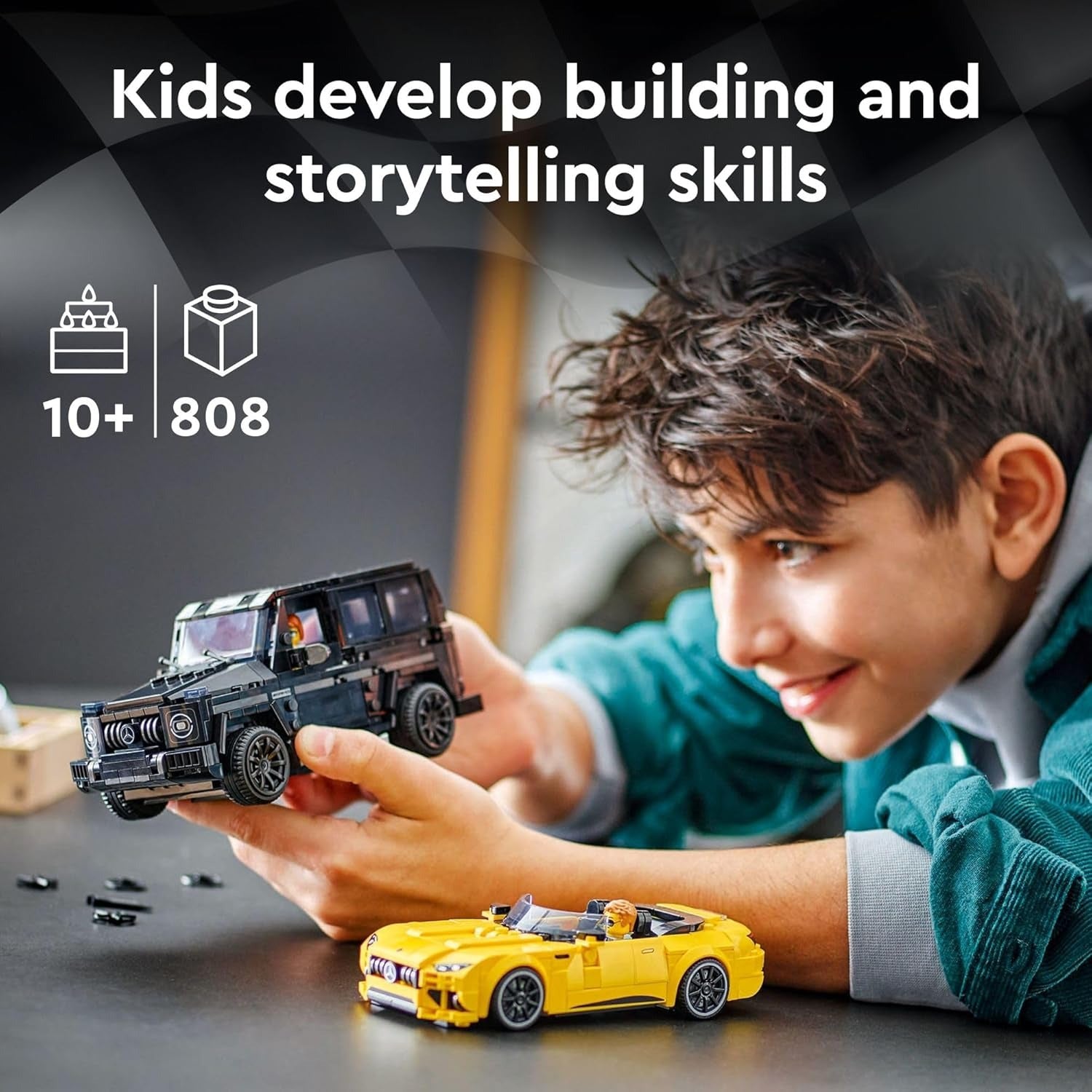 LEGO Speed Champions Mercedes-AMG G 63 e Mercedes-AMG SL 63 76924