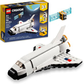 LEGO® Creator Ônibus Espacial 3em1: Nave Espacial, Astronauta e Foguete Espacial