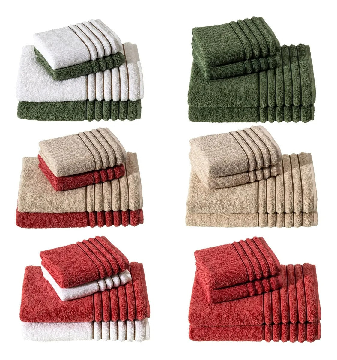 Jogo Toalhas De Banho C/ 4 Pçs Super Luxo Gigante Grossa