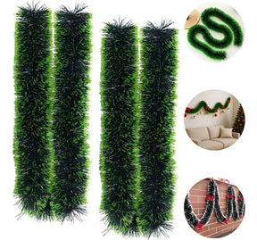 Kit Festao Guirlanda Natalina Lider Comercios Branca 2m 9cm Cor Verde