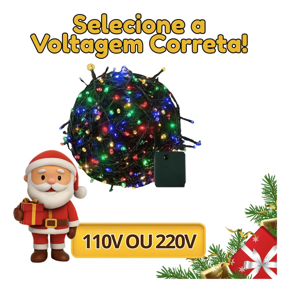 Kit Árvore De Natal 1,20m Decorada Verde Pinheiro Canadense Cheios Grande Pé De Ferro Premium