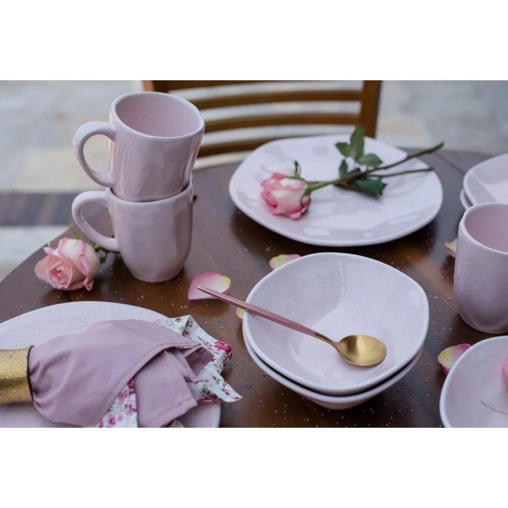 Aparelho de Jantar 20 Peças Pink Sand Oxford