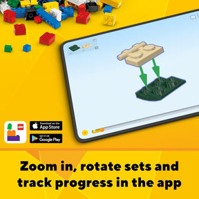 LEGO® Creator 3 em 1 – Caminhão Plataforma com Helicóptero Jogo de Carro Hot Rod 31146