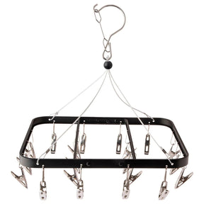 Varal Para Peças Íntimas Moderna Com 20 Prendedores Alumínio Plástico 31,531cm LM1516 - honeyhome