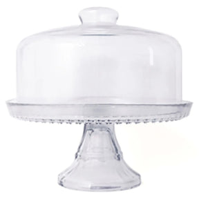 Conjunto Boleira de Vidro com Pé Sortida - Vitazza