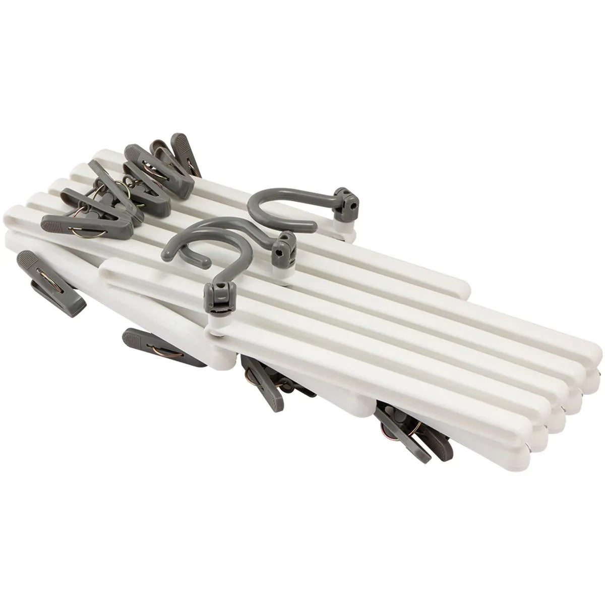 Varal Para Peças Íntimas Sanfonado Moderna Com 29 Prendedores Plástico 82x28x8cm LM2348MO - honeyhome