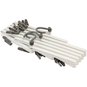 Varal Para Peças Íntimas Sanfonado Moderna Com 29 Prendedores Plástico 82x28x8cm LM2348MO - honeyhome