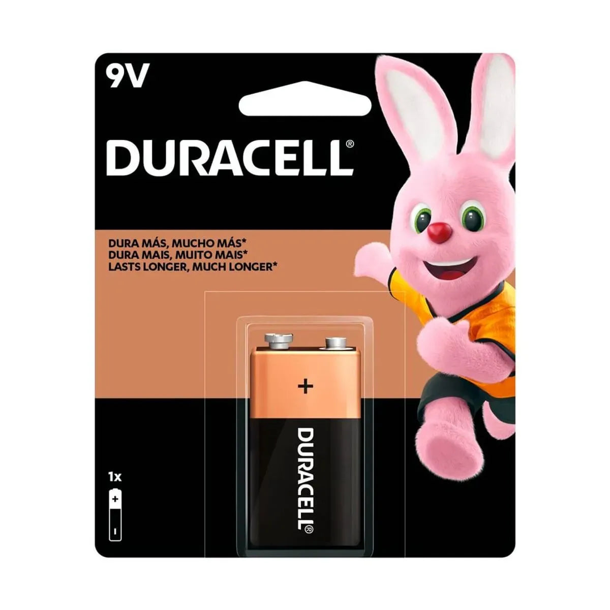 Bateria Alcalina 9v Blister com 1 Unidade 10109/ 5005678 - Duracell