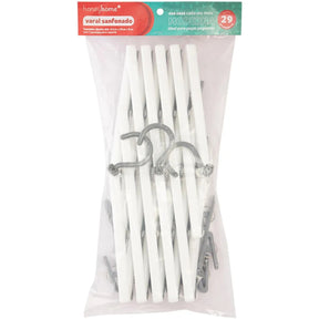 Varal Para Peças Íntimas Sanfonado Moderna Com 29 Prendedores Plástico 82x28x8cm LM2348MO - honeyhome