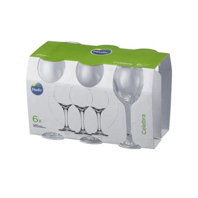 Jogo Taça Vinho Celebra 6 Peças 300ml - Nadir