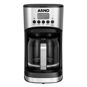 Cafeteira Elétrica Programável New Element Preta Com Jarra de Vidro 1,8 Litros 1000w 127v 220v 1510001996 - Arno