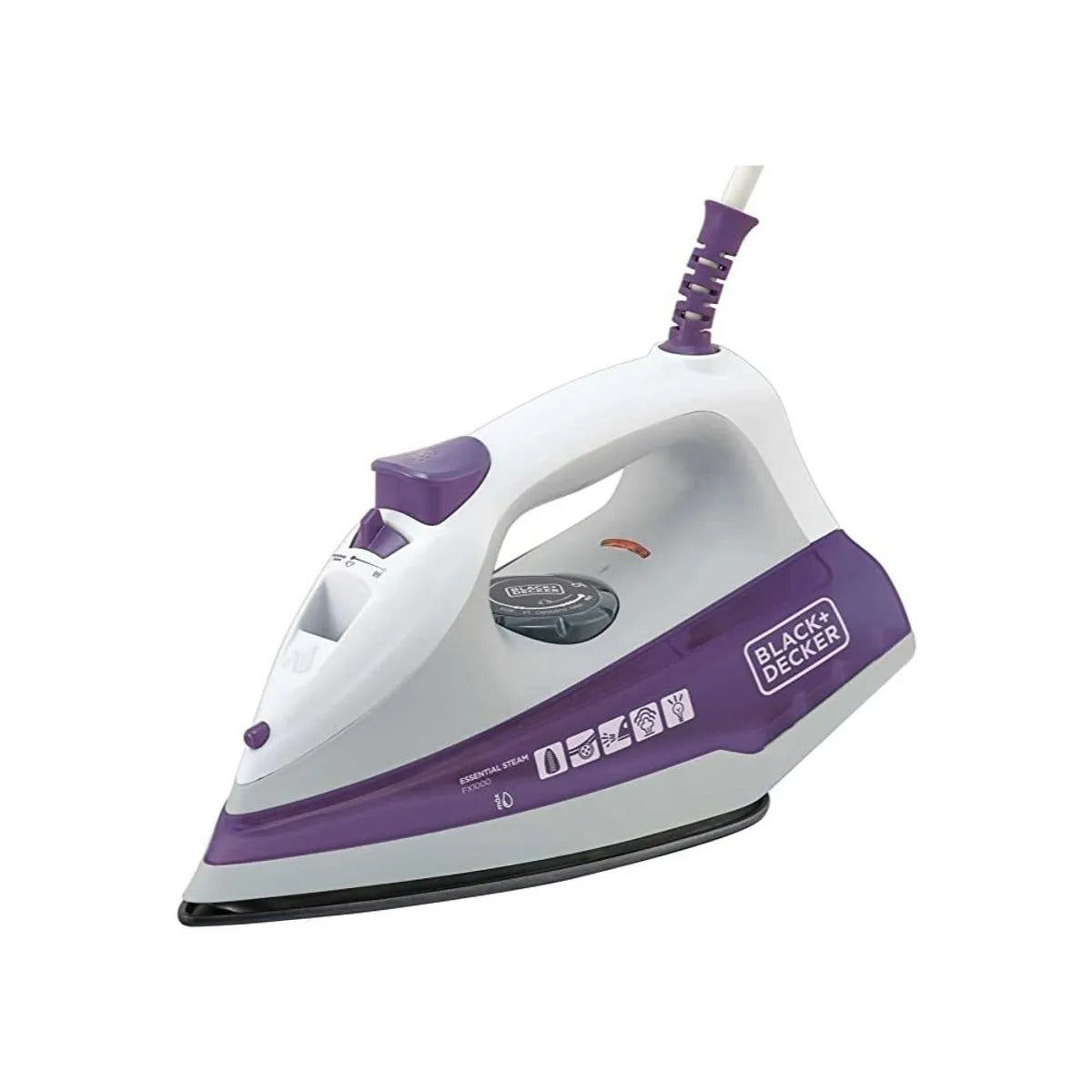 Ferro De Passar A Vapor 1200w Roxo 127v 220v FX1000BR - Black & Decker