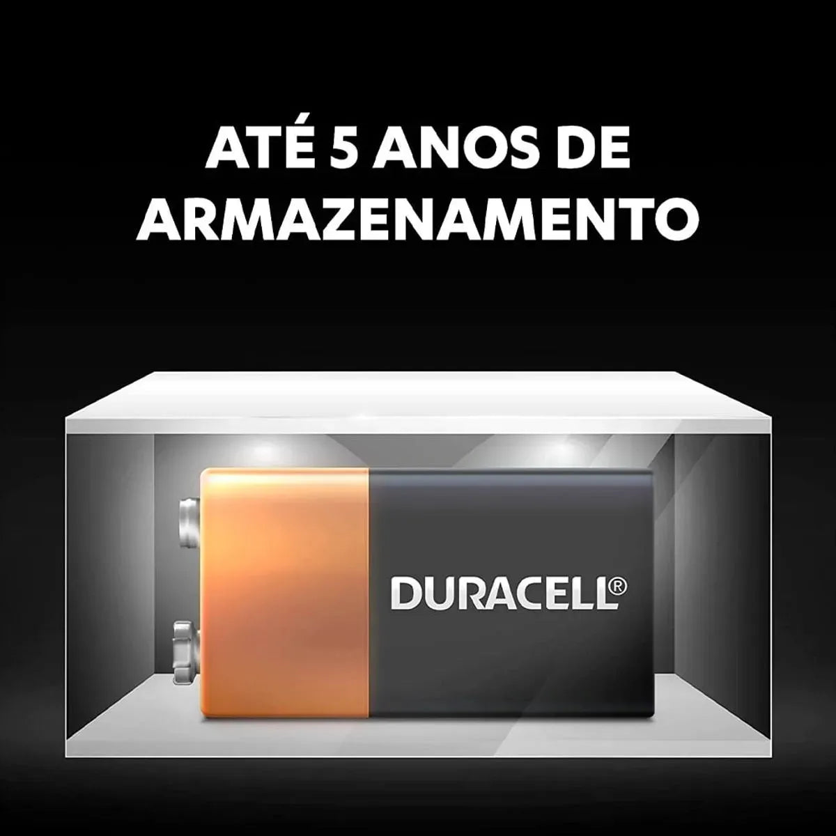 Bateria Alcalina 9v Blister com 1 Unidade 10109/ 5005678 - Duracell