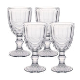 Conjunto De Taças de Vidro 300ml 4 Peças Party Sense - honeyhome