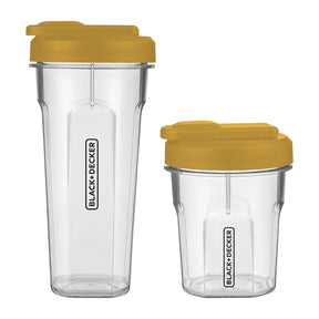 Liquidificador Freestyle 2 Copos Inox 300ml E 600ml 300w 127v 220v Ref.LP320BR Black & Decker