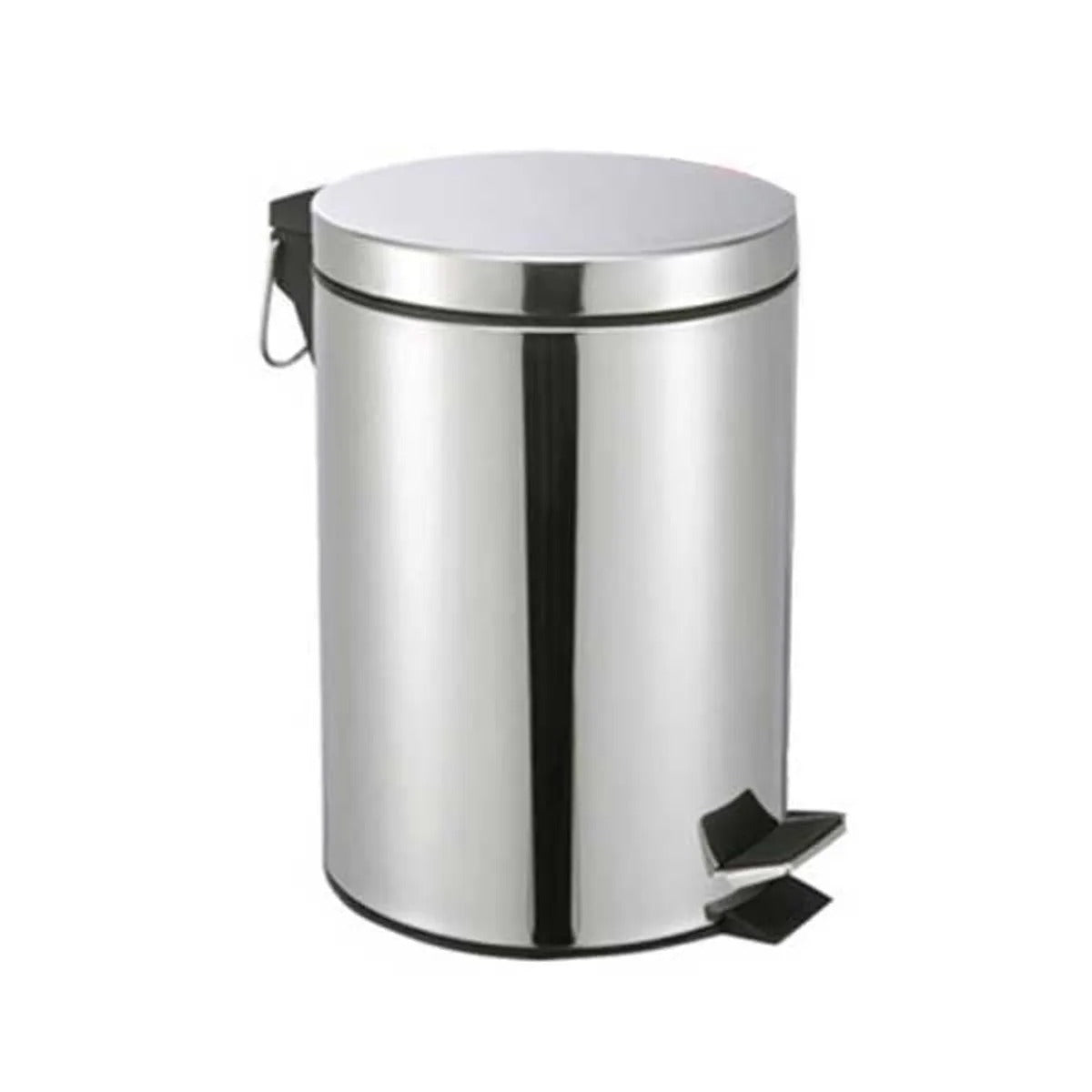 Lixeira Pedal Aço Inox 12 Litros com Cesto Removível LM0005 - honeyhome