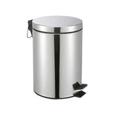 Lixeira Pedal Aço Inox 12 Litros com Cesto Removível LM0005 - honeyhome