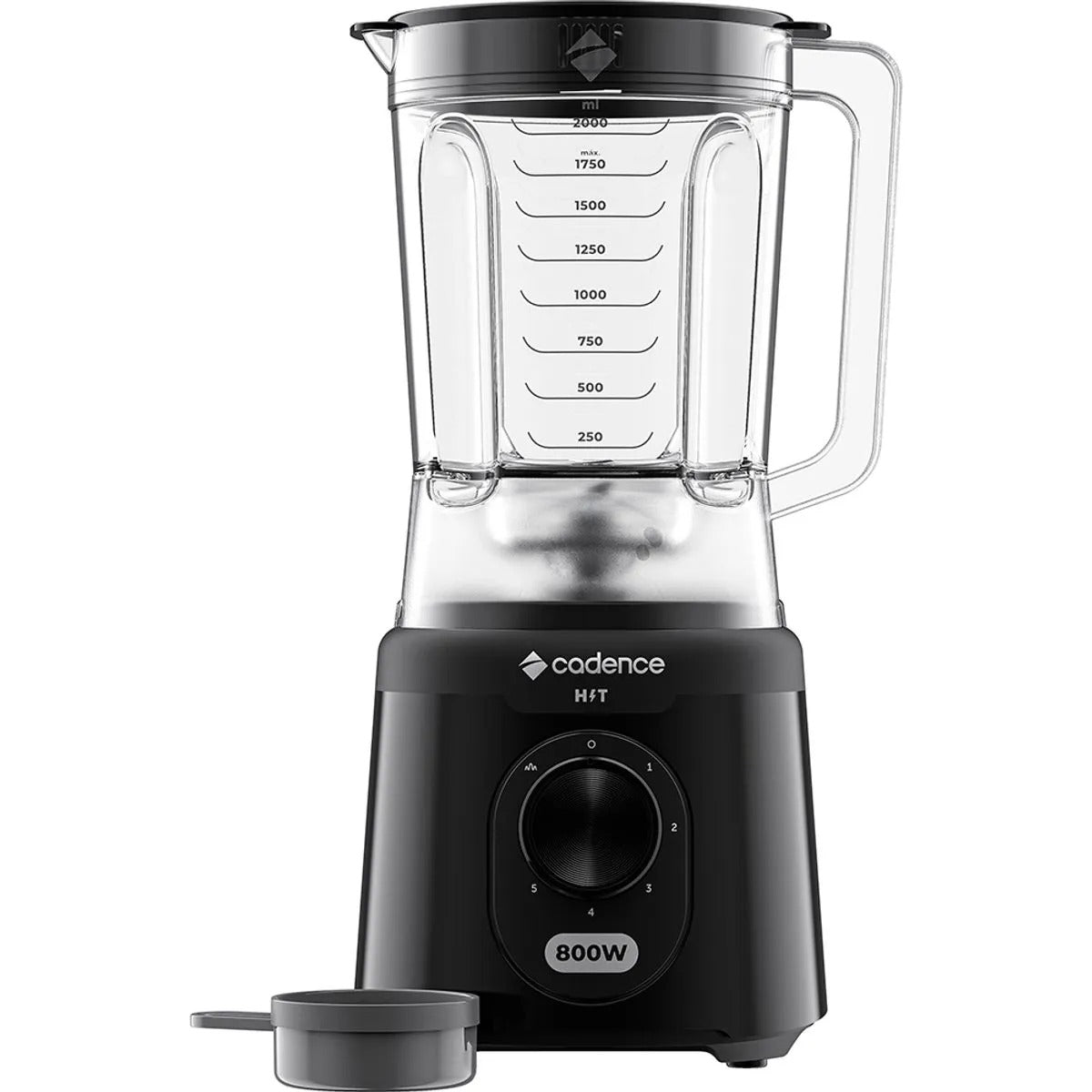Liquidificador Hit Preto 2,5 Litros 800w 127v LIQ200127 - Cadence
