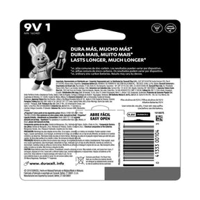 Bateria Alcalina 9v Blister com 1 Unidade 10109/ 5005678 - Duracell
