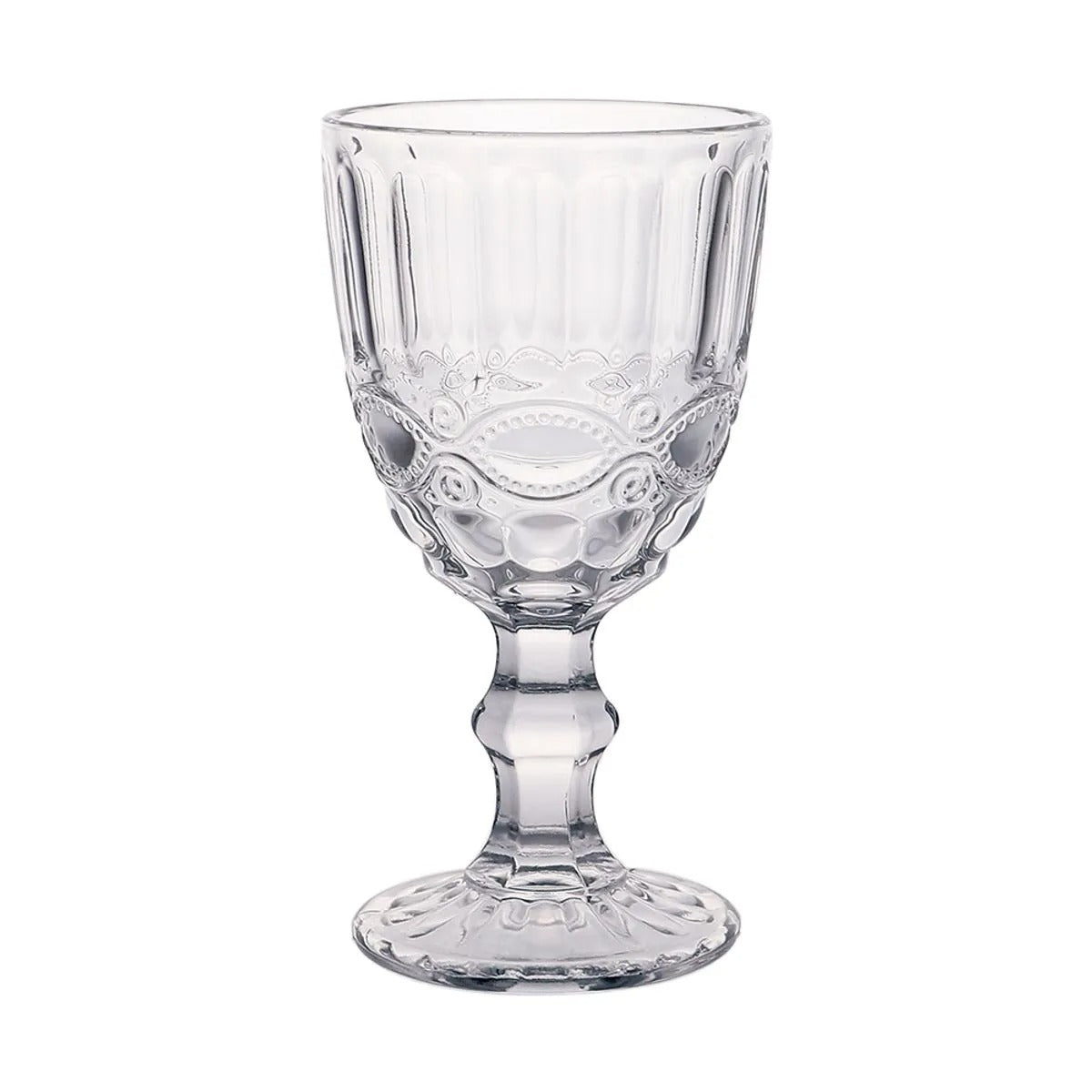 Conjunto De Taças de Vidro 300ml 4 Peças Party Sense - honeyhome