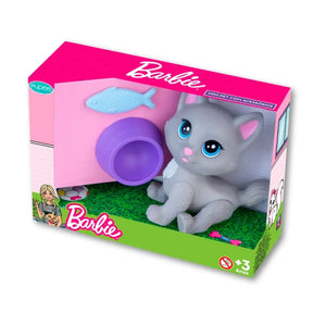 Mini Pet com Acessórios Gata Cinza Cuidados 1208 - Pupee