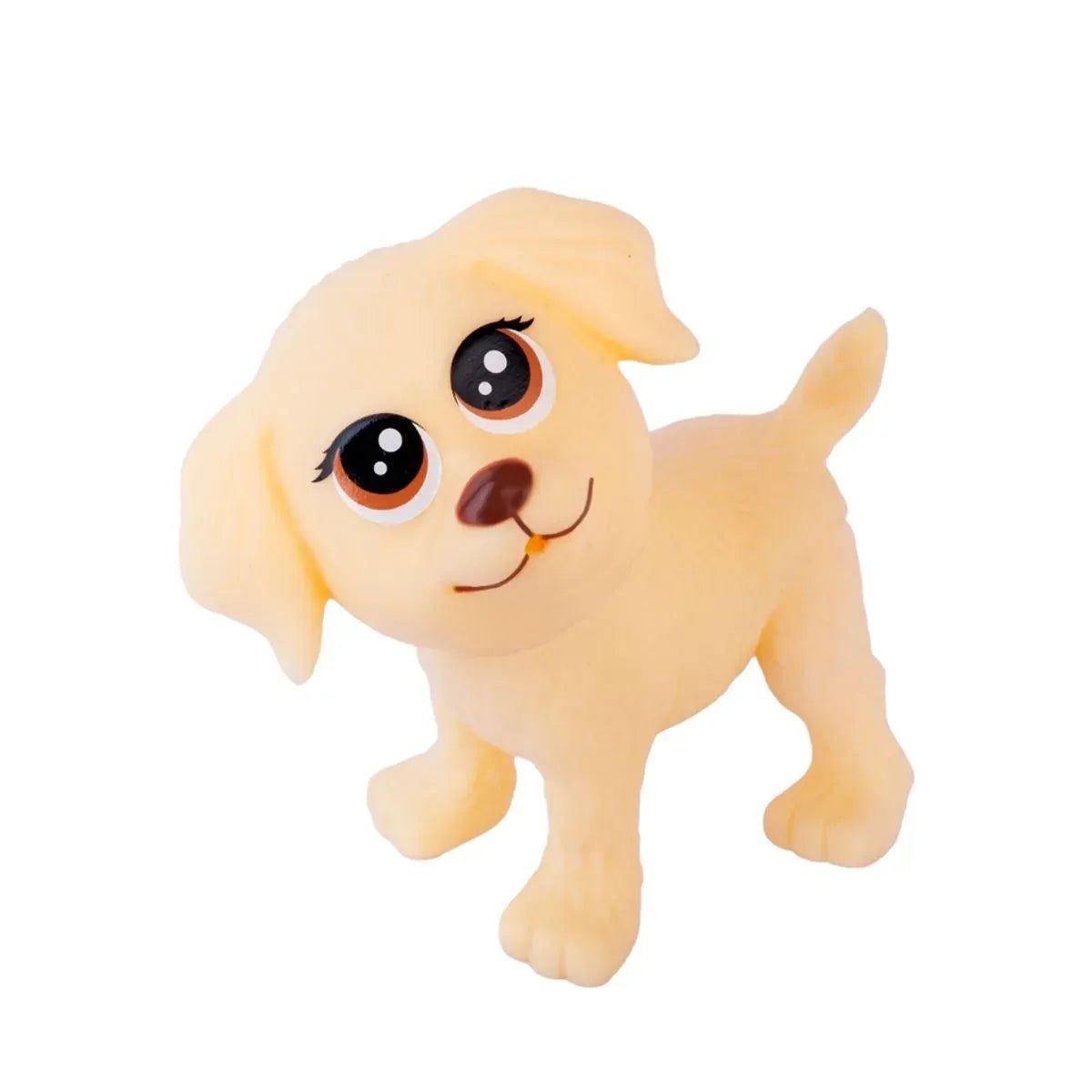 Mini Pet com Acessórios Honey Creme Faz Xixi 1207 - Pupee