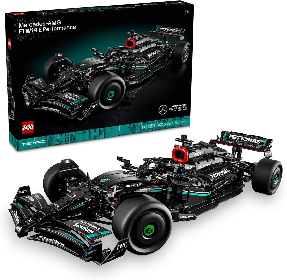 LEGO Set Technic 42171 Mercedes-AMG F1 W14 E Performance 1642 peças