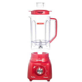Liquidificador Turbo Power Vermelho 127v 220v - Mondial