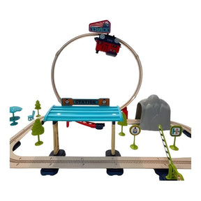 Kit Estação de Trem Looping 65 Peças 9176 - Zippy Toys