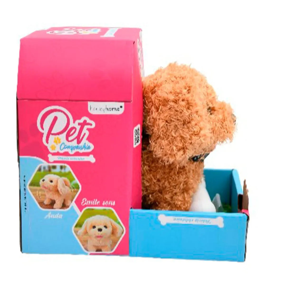 Meu Pet Companhia Pequeno Com Mecanismo Plástico Sortido LJM185 - honeyhome