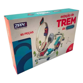 Kit Estação de Trem Looping 65 Peças 9176 - Zippy Toys