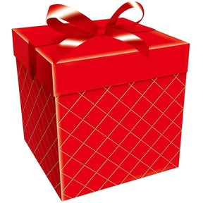 Caixa Presente Desmontável Cartonada Sortida 22x22cm LM2593 - honeyhome