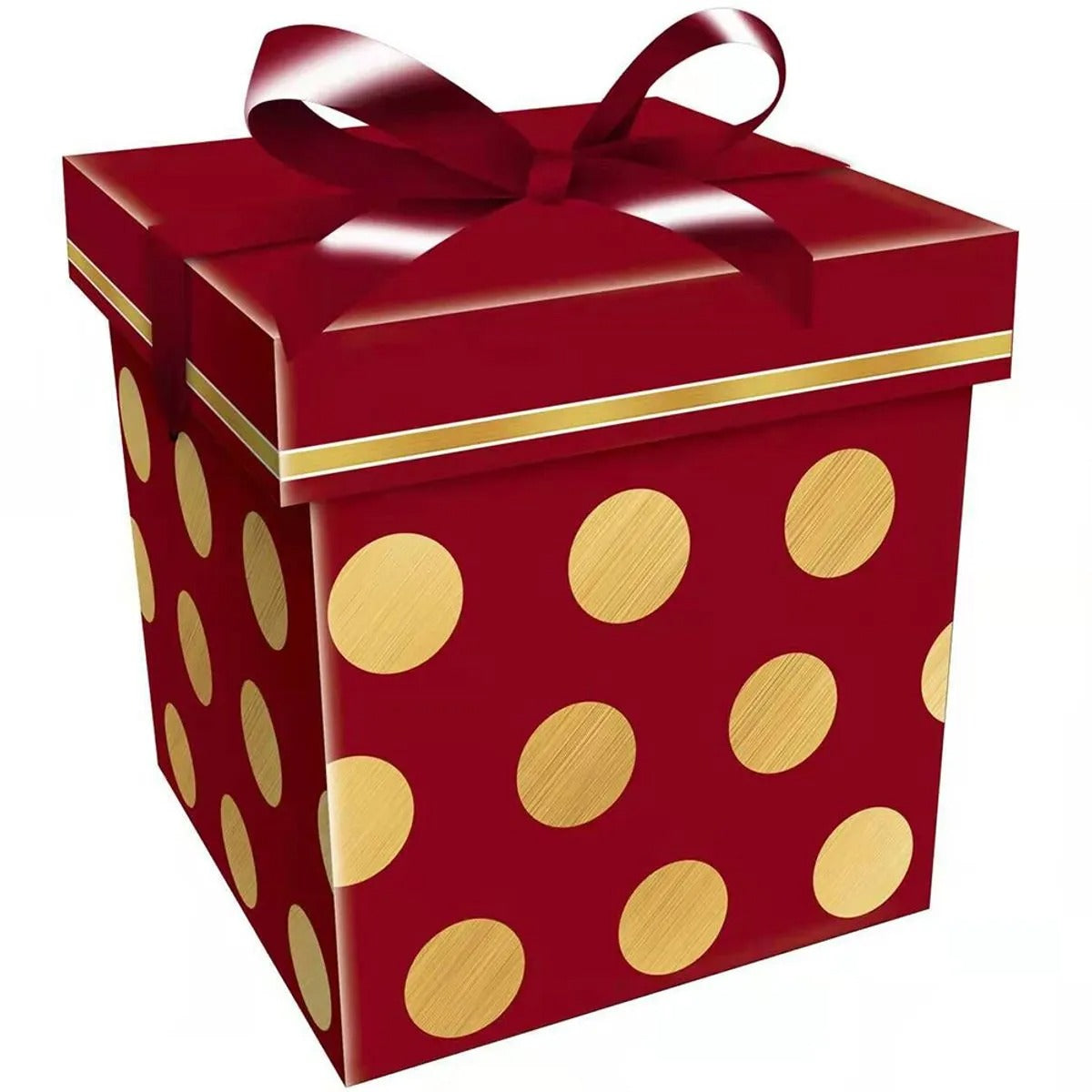 Caixa Presente Desmontável Cartonada Sortida 22x22cm LM2593 - honeyhome